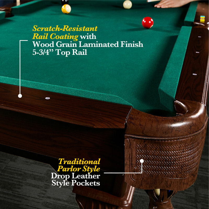 Barrington Billiards Company Barrington Springdale 7.5' Pool Table with Playing Accessories